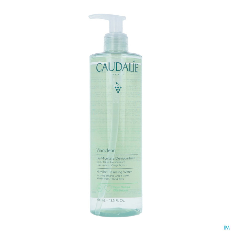 Caudalie vinoclean eau micellaire demaquil. 400ml