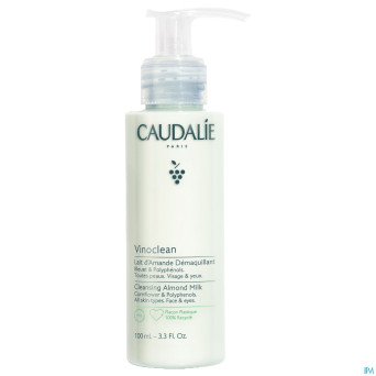Caudalie vinoclean lait amande demaquillant 100ml