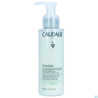 Caudalie vinoclean lait amande demaquillant 100ml