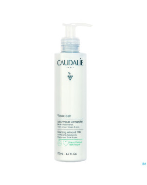 Caudalie vinoclean lait amande demaquillant 200ml