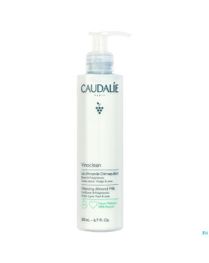 Caudalie vinoclean lait amande demaquillant 200ml