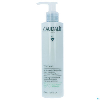 Caudalie vinoclean lait amande demaquillant 200ml