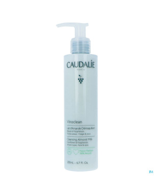 Caudalie vinoclean lait amande demaquillant 200ml