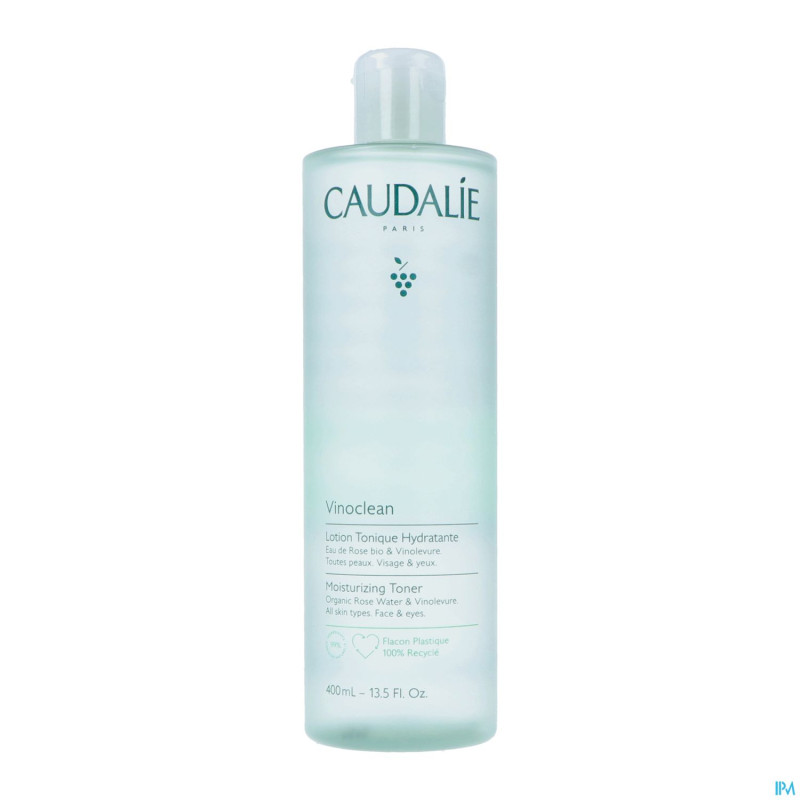Caudalie vinoclean lotion tonique hydratante 400ml
