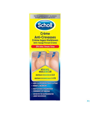 Scholl traitement crevasses k+ 60ml