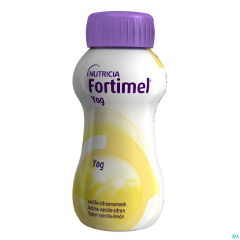Fortimel yog arome vanille citron   4x200ml 156596