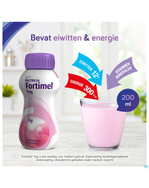 Fortimel yog arome vanille citron   4x200ml 156596