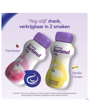Fortimel yog arome framboise    4x200ml 156588
