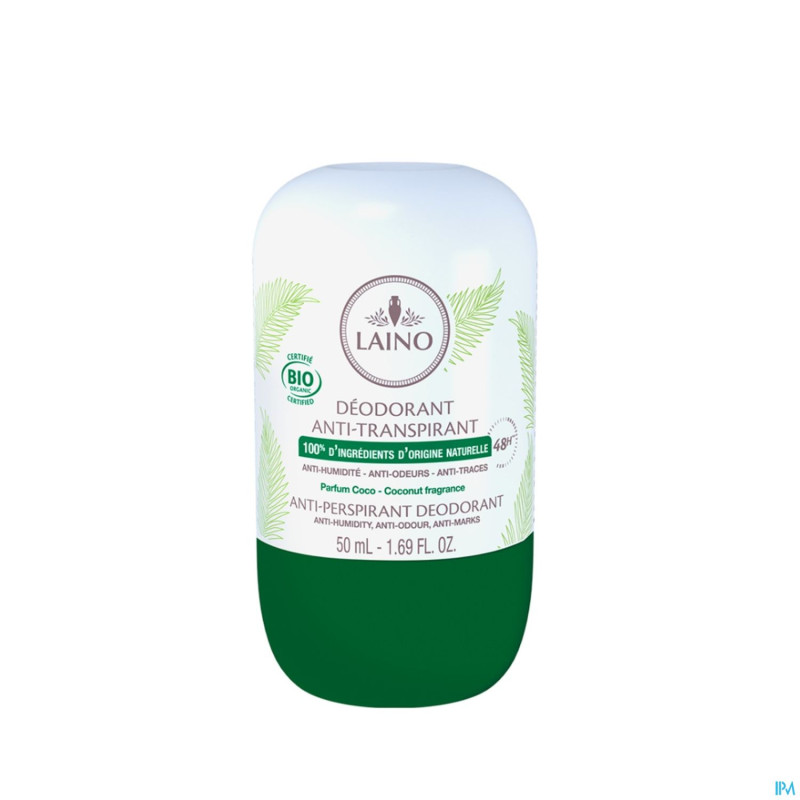 Laino deodorant a/transpirant coco    roll on 50ml