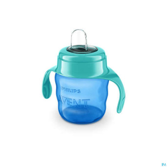 Philips avent gobelet a/fuite blue    200ml