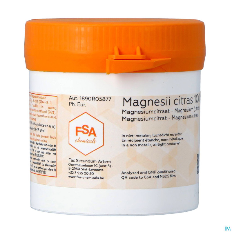 Magnesium citrate    100g magis