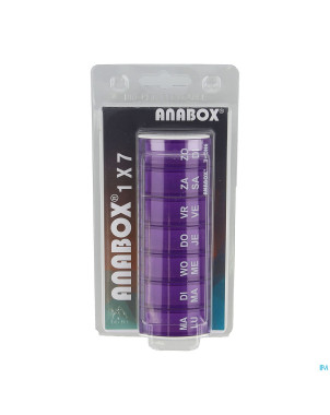 Anabox pilulier semaine pourpre