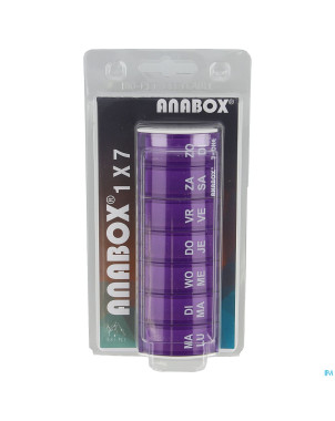 Anabox pilulier semaine pourpre