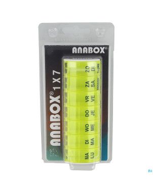 Anabox pilulier semaine jaune