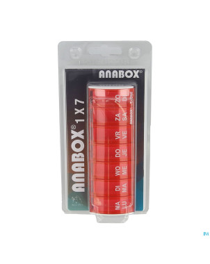 Anabox pilulier semaine rose