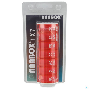 Anabox pilulier semaine rose