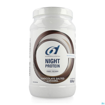6d night protein chocolate salted caramel    520g