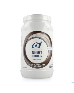 6d night protein chocolate salted caramel    520g