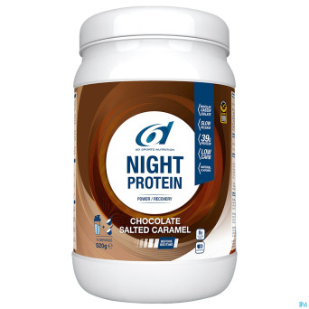 6d night protein chocolate salted caramel    520g