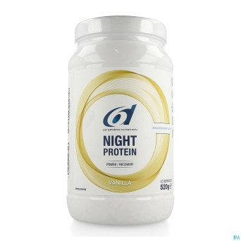 6d night protein vanilla    520g