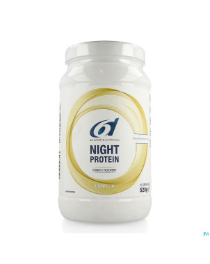 6d night protein vanilla    520g