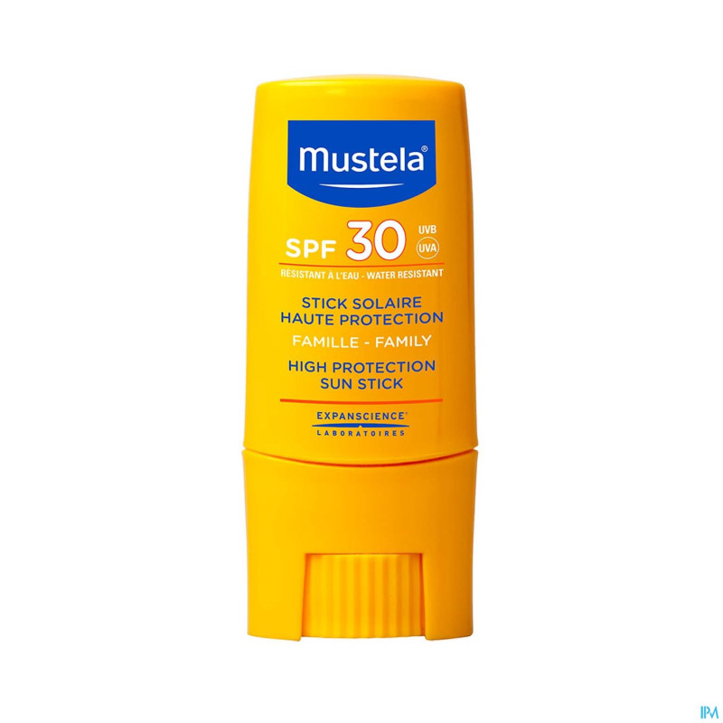 Mustela sol stick solaire haute protect   ip30 9ml