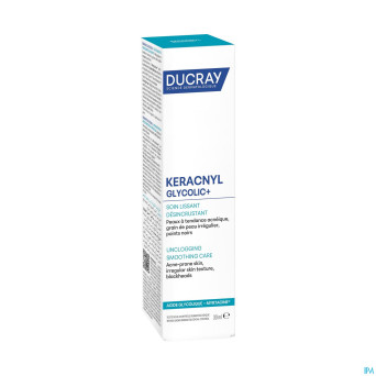 Ducray keracnyl glycolic+ creme desincrustant 30ml
