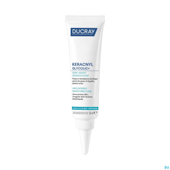 Ducray keracnyl glycolic+ creme desincrustant 30ml