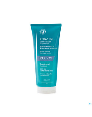 Ducray keracnyl gel moussant 200ml nf