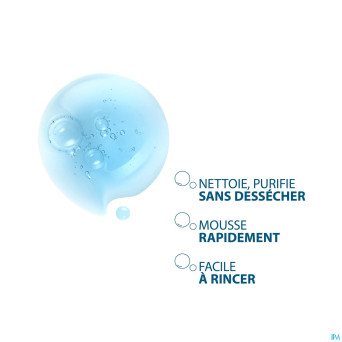 Ducray keracnyl gel moussant 400ml nf