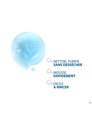 Ducray keracnyl gel moussant 400ml nf