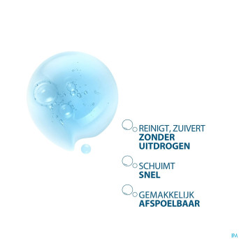 Ducray keracnyl gel moussant 400ml nf