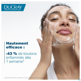 Ducray keracnyl gel moussant 400ml nf