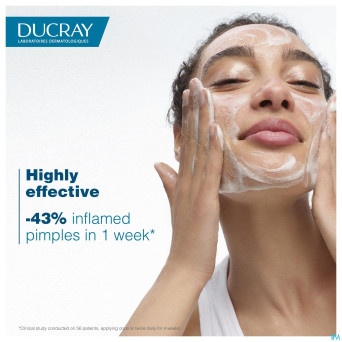 Ducray keracnyl gel moussant 400ml nf