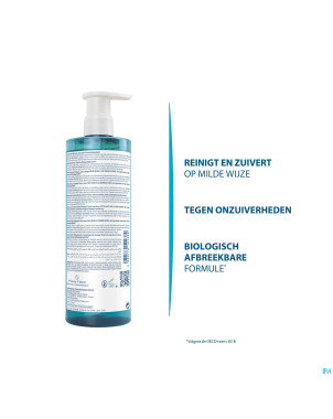 Ducray keracnyl gel moussant 400ml nf