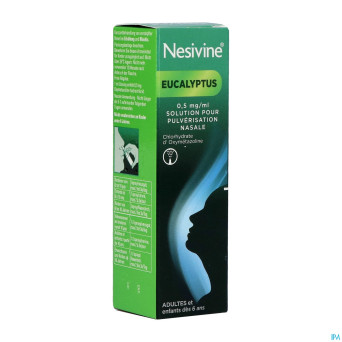 Nesivine eucalyptus 0,5mg/ml   sol pulv nasal 15ml