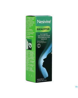 Nesivine eucalyptus 0,5mg/ml   sol pulv nasal 15ml