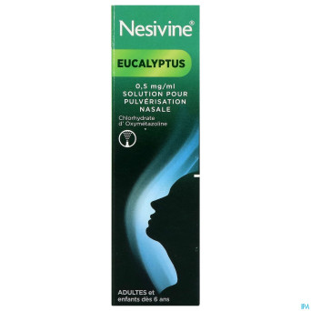 Nesivine eucalyptus 0,5mg/ml   sol pulv nasal 15ml
