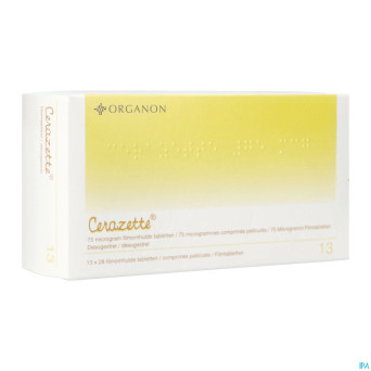 Cerazette 75mg abacus comp pell 13 x 28