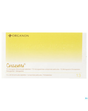 Cerazette 75mg abacus comp pell 13 x 28