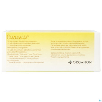 Cerazette 75mg abacus comp pell 13 x 28