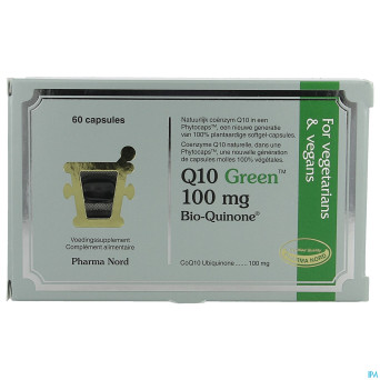 Q10 green 100mg    soft v-caps 60