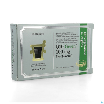 Q10 green 100mg    soft v-caps 60