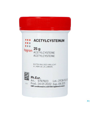 Acetylcysteine 25g fag