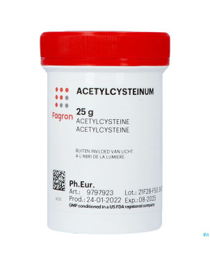 Acetylcysteine 25g fag