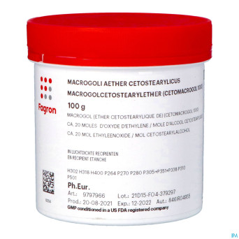 Cetomacrogol 1000 100g fag