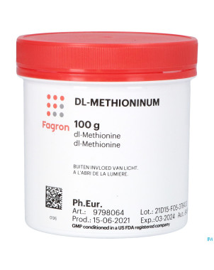 Methionine (dl-) 100g fag