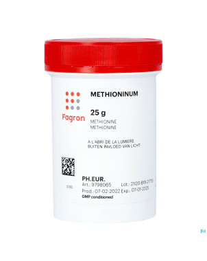 Methionine (l-) 25g fag