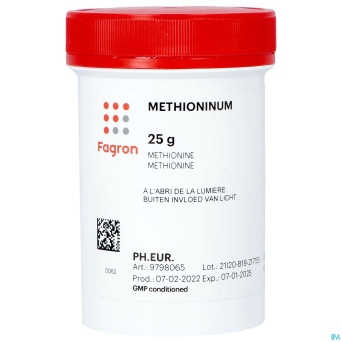 Methionine (l-) 25g fag