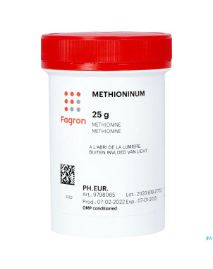 Methionine (l-) 25g fag